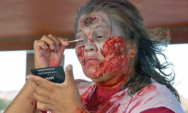 Dawn of the Rez Zombie attracts nearly 40 runners