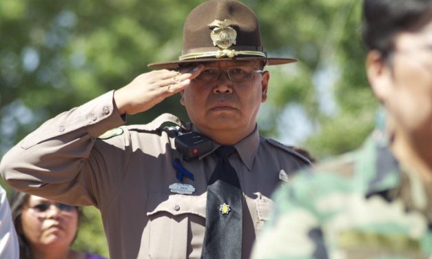 Police officer in good spirits after being shot in head, recovering in hospital