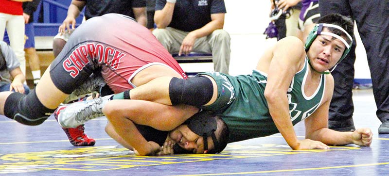 Wingate wrestler wins first district crown