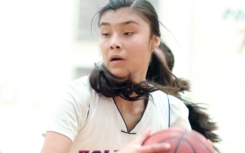 Holbrook girls winning with defense