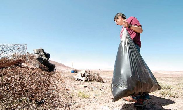 For Russell Begaye, illegal dumping is a major concern in his platform
