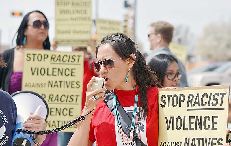 Marchers demand justice for Gallup’s Natives