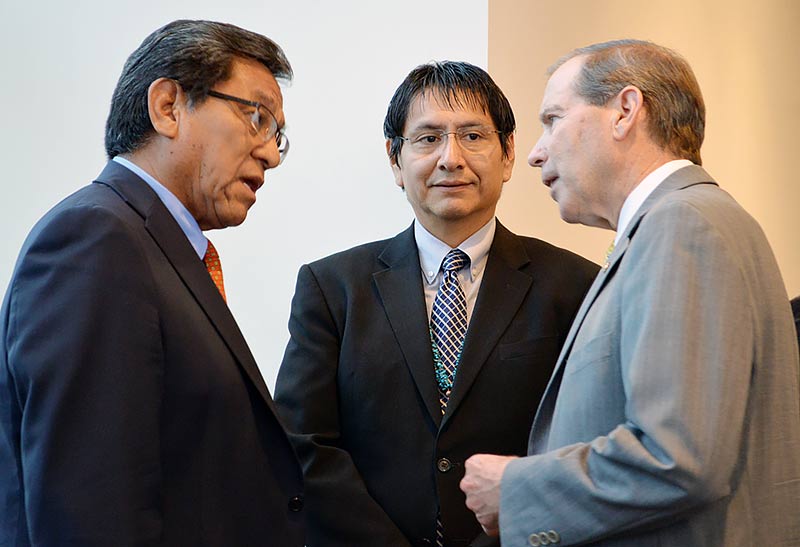 Begaye, Nez spend time talking to national leaders