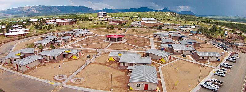 Diné College unveils new housing, renovated SUB