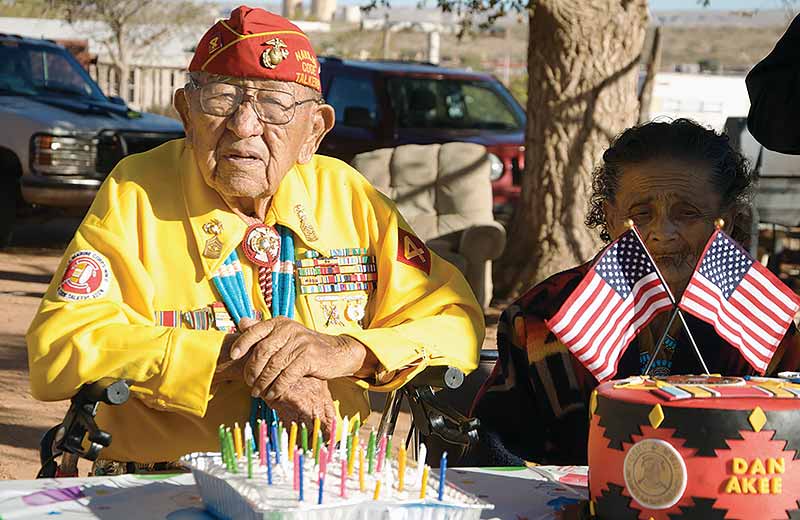 Code Talker Dan Akee passes