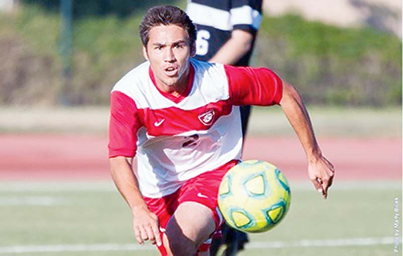 Native college soccer player hopes to inspire youth