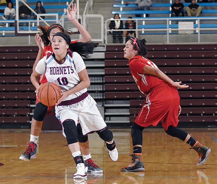 Fourth quarter rally lifts Lady Mustangs over Ganado