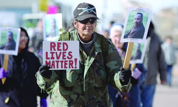 Navajos and locals in Gallup celebrate Martin Luther King Jr. Day