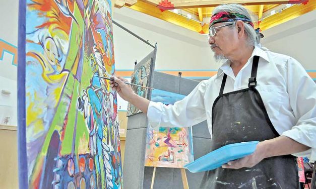 Pinon native helps promote fellow artists at ‘Woozhchiid music, art show’