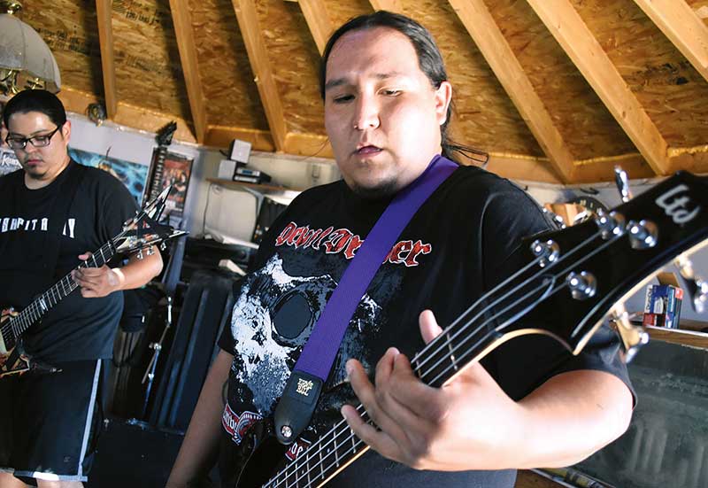 Navajo heavy metal band to go international