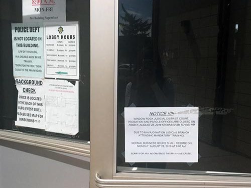 Court’s closed, come back Monday