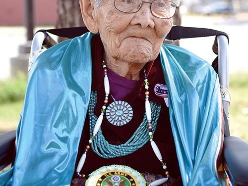 Still true blue at 102