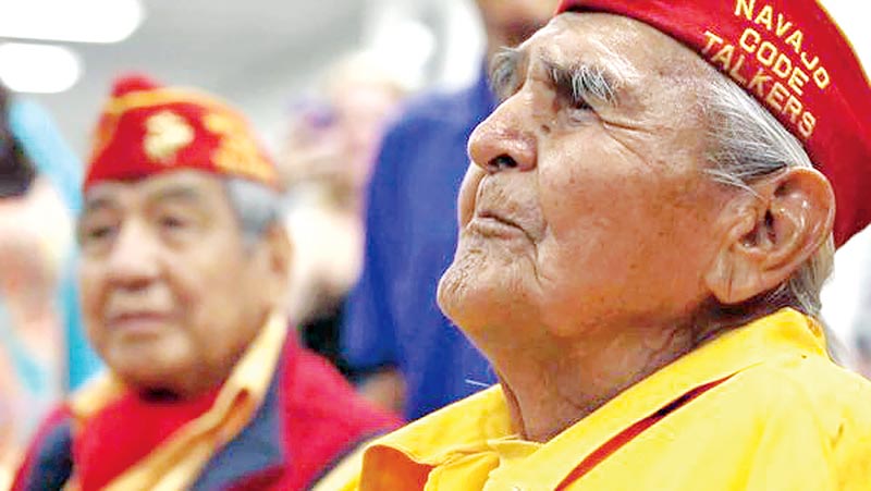 Late Code Talker snuck pollen into chewing gum