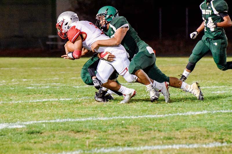Monument Valley clinches share of 3A North football title