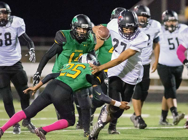 Crownpoint Eagles emerge as triumphant victors in wild 38-36 triple overtime finish