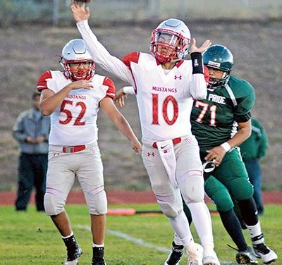 A strong first half propels Monument Valley over Ganado, 35-14