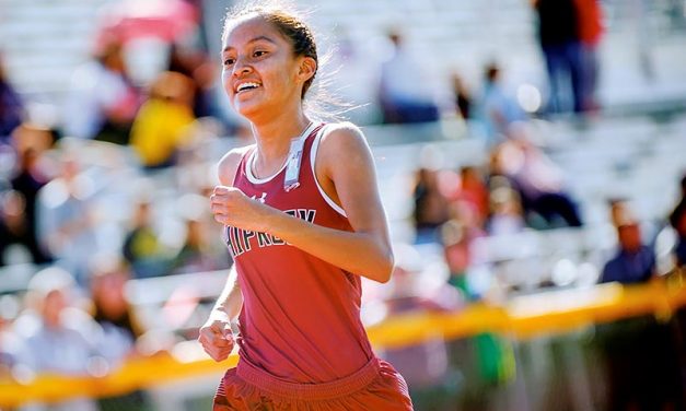 Shiprock High harriers kick their way to the front of the pack