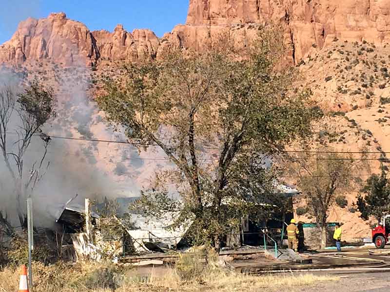 Anasazi Inn restaurant burns to ground