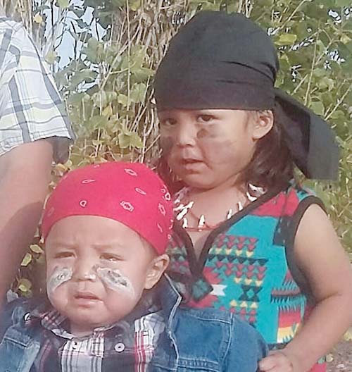 Young children taken by non-custodial mother