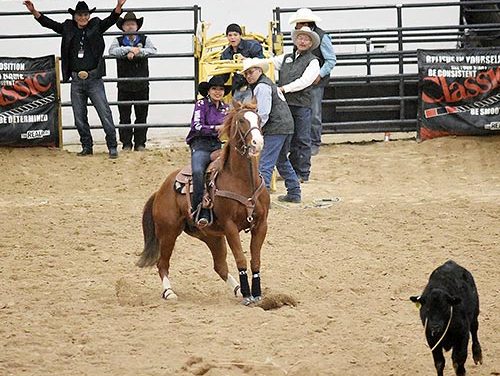 INFR Ladies’ Breakaway Champion: Faith Holyan shows she’s a natural at roping
