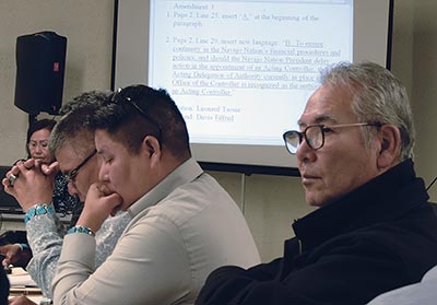 Council votes out controller 17-5