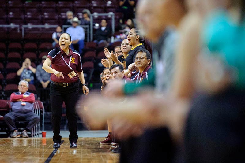 Tohatchi girls shoot its way to 3A finals