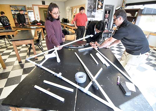 Sophomore robotic talent selected to compete on world stage