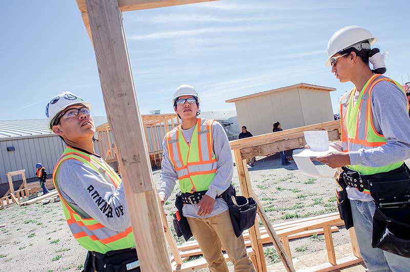 Students test knowledge, job-finding skills