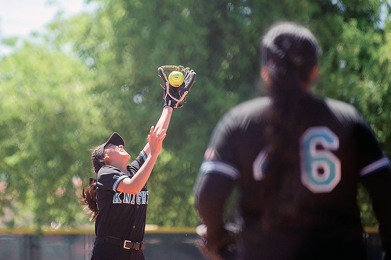 ‘Nervous’ Lady Knights fall despite proud coach