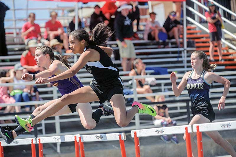Navajo Prep’s Martinique Larvingo seeks out multiple gold medals