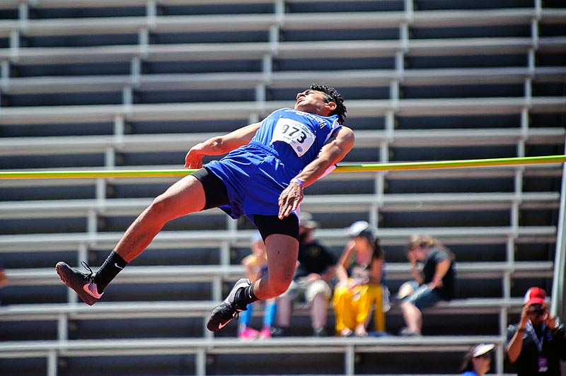 LA triple jumper wins surprise gold in high jump