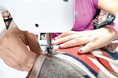 Foldable bag workshop