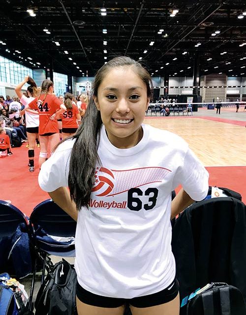Diné volleyball player selected to 2 national teams