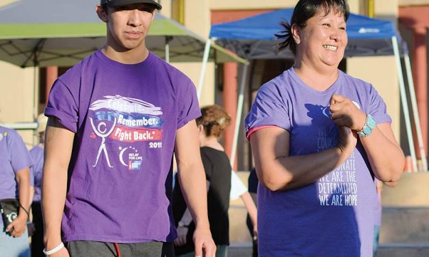 9 relays, two remissions later, survivor perseveres