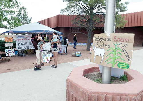 Family carries on battle for land, water
