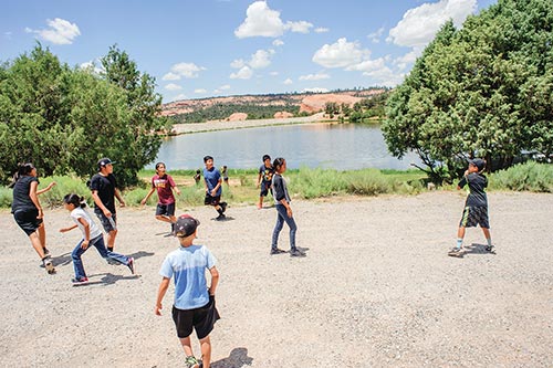 Native summer youth camps