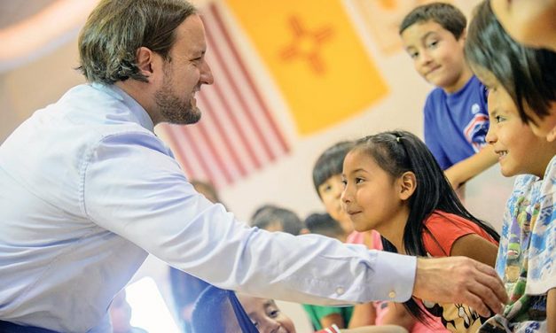 As school trial rages, ed secretary visits gaining school