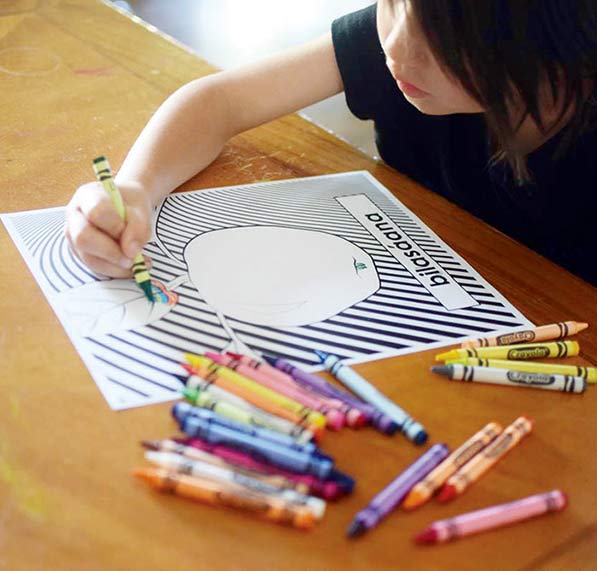 Tissue paper art