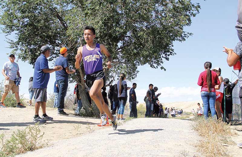 KC’s Harrison speeds to Shiprock Invite win