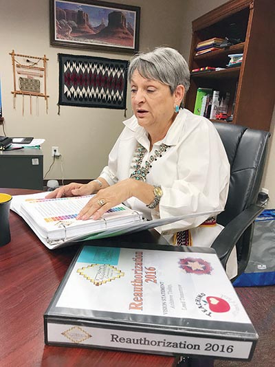Chilchinbeto school celebrates re-accreditation