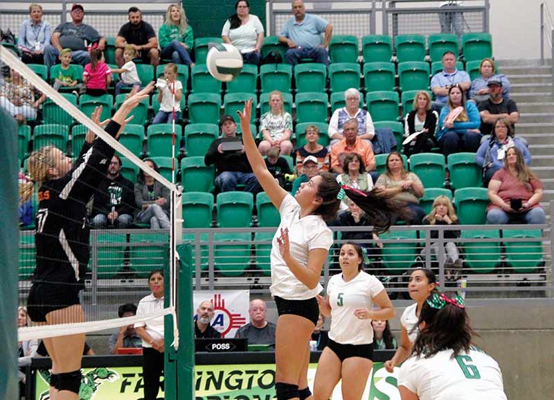 ‘More of a family’: Farmington VB ends 20-year drought