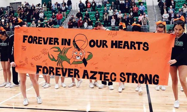 Reporter’s notebook: Love trumps rivalry as players don Aztec colors
