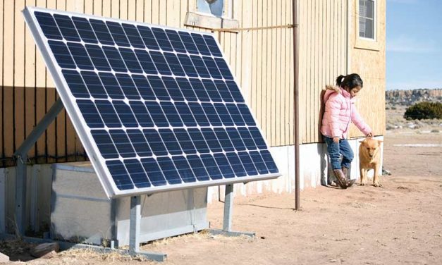 Sun fuels internet, phone, power for family