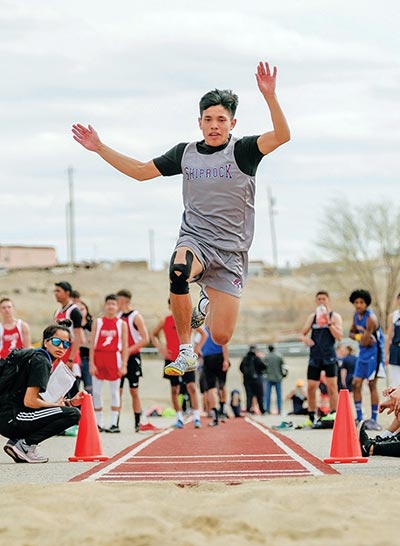 Shiprock senior can do it all