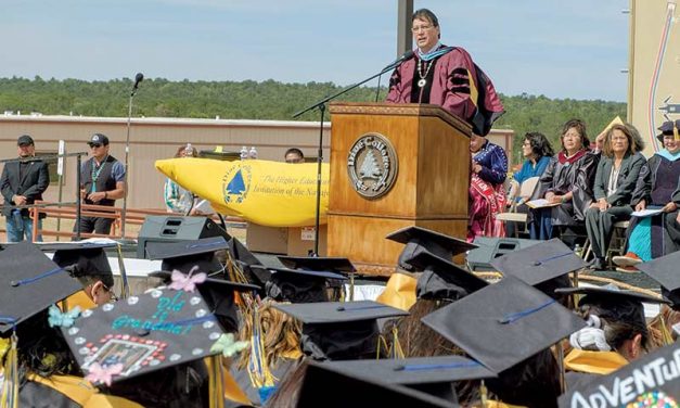 Diné College graduates 210 in its 50th year