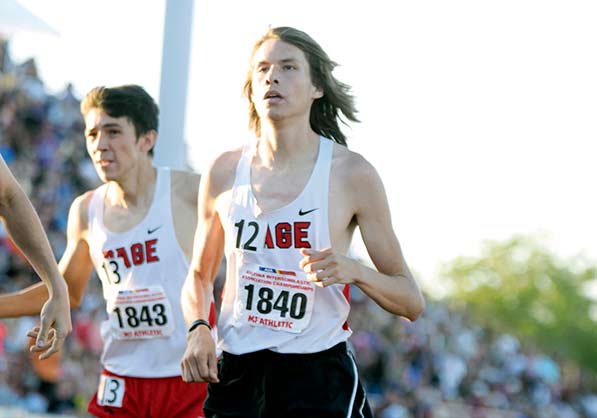 Page junior frequents the podium at state