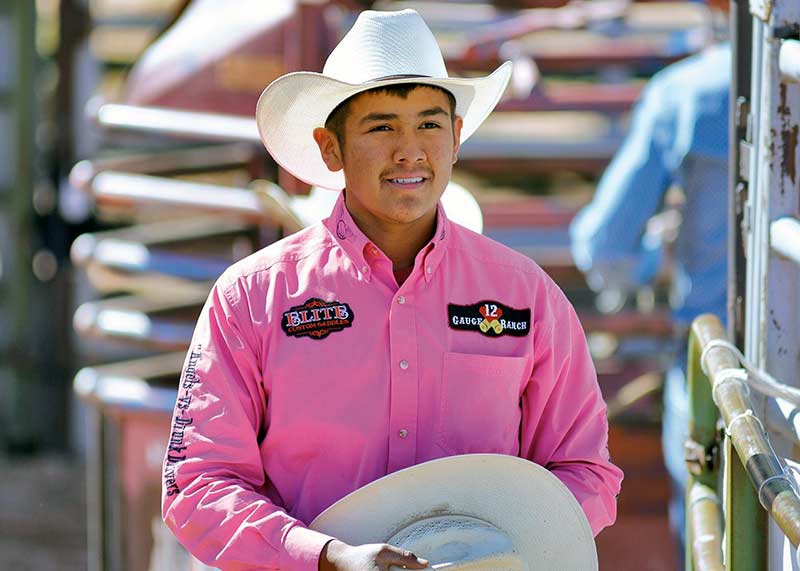Consistency pays off for Tohatchi steer wrestler