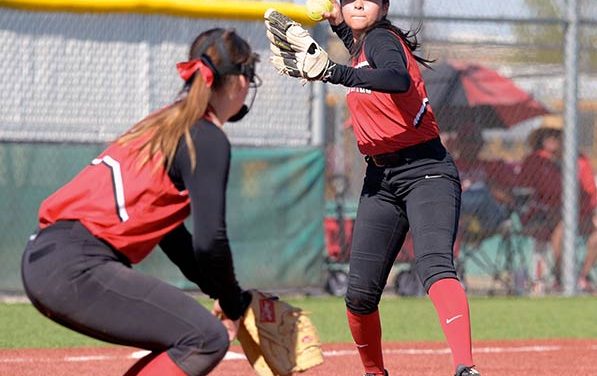 Page softball team beats seeding, advances at state