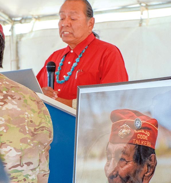 Code talker day back on the table