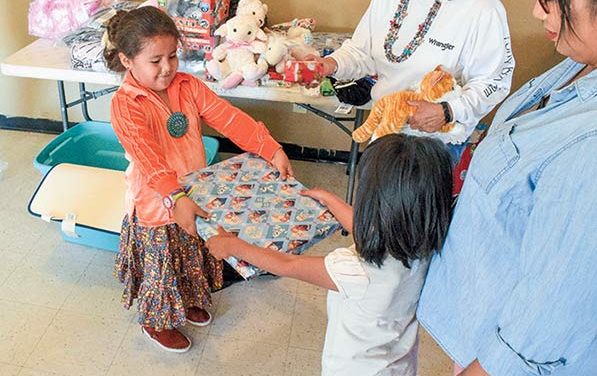 Not too young to give back